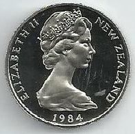 Nova Zelandia - 10 Centimos 1984 (Km# 41.1) Proof