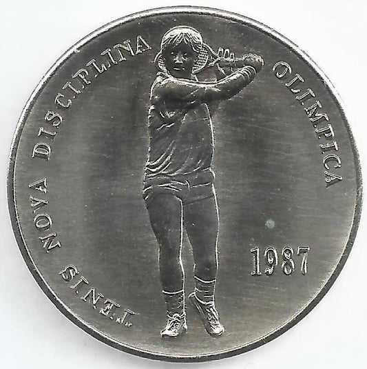 Andorra - 2 Diners 1987 (Km# 49) Joan Marti