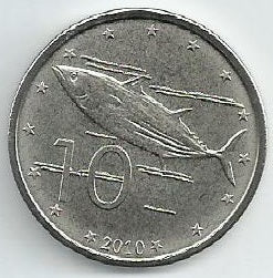 Ilhas Cook - 10 Centimos 2010 (Km# 759)