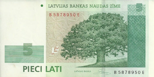 Letonia - 5 Lati 2009 (# 53c)