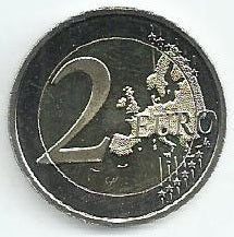 Croácia - 2 Euro 2025 (Km#..) Rei Tomislav
