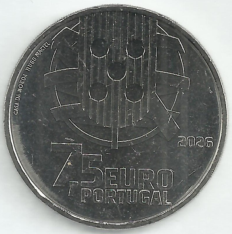 Portugal - 7,50 Euro 2026 (Km# ..) 150 Anos Caixa Geral Depositos