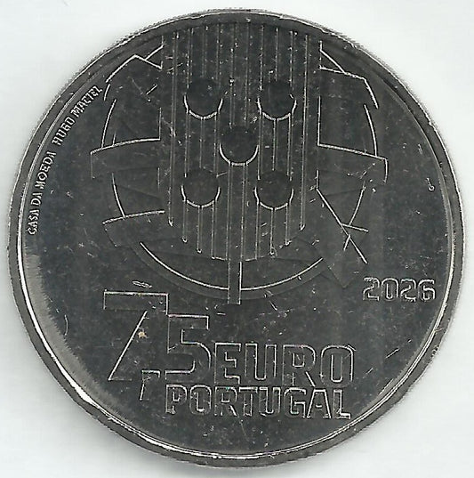 Portugal - 7,50 Euro 2026 (Km# ..) 150 Anos Caixa Geral Depositos