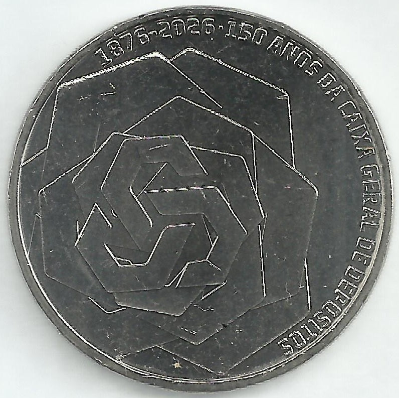 Portugal - 7,50 Euro 2026 (Km# ..) 150 Anos Caixa Geral Depositos