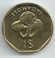 Fiji - 1 Dolar 2000 (Km# 73)