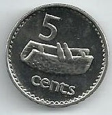 Fiji - 5 Centimos 2006 (Km# 51a)