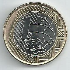 Brasil - 1 Real 2025 (Km# ..) 60º Anivº Banco Central