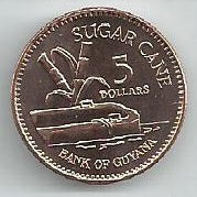Guiana - 5 Dolares 2022 (Km# 51)