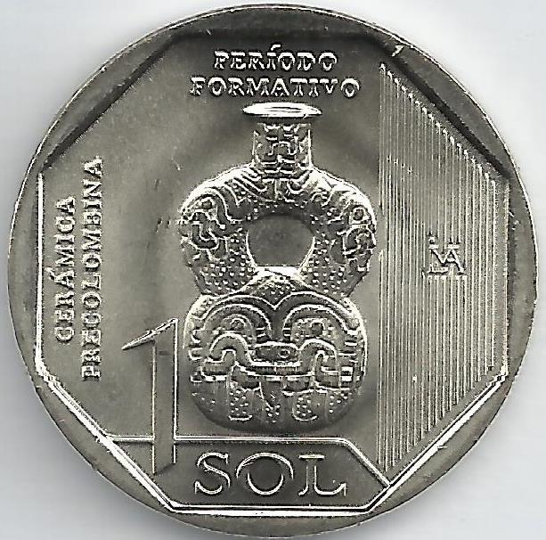 Peru - 1 Sol 2024 (Km# 224) Chavin