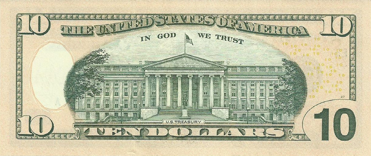 USA - 10 Dolares 2021 (# 552e)