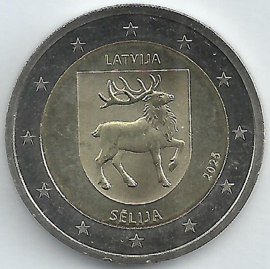 Letonia - 2 Euro 2025 (Km# ...) Selija