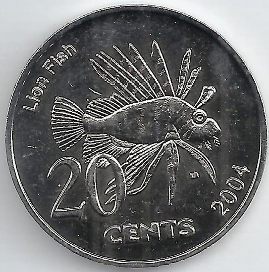 Keeling Cocos - 20 Centimos 2004 (Km# X13)
