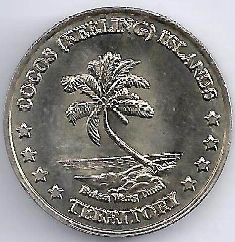 Keeling Cocos - 5 Centimos 2004 (Km# X11)