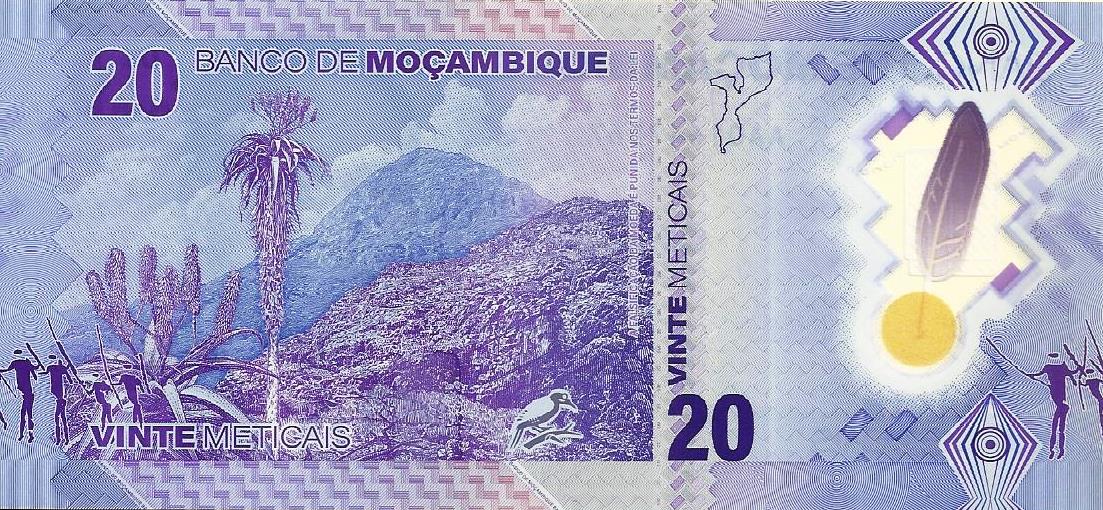 Moçambique - 20 Meticais 2024 (# 155a)