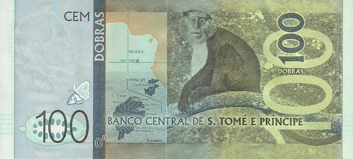 S.T. Príncipe - 100 Dobras 2018 (# 74a)