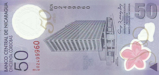 Nicaragua - 50 Cordobas 2010 (# 207)