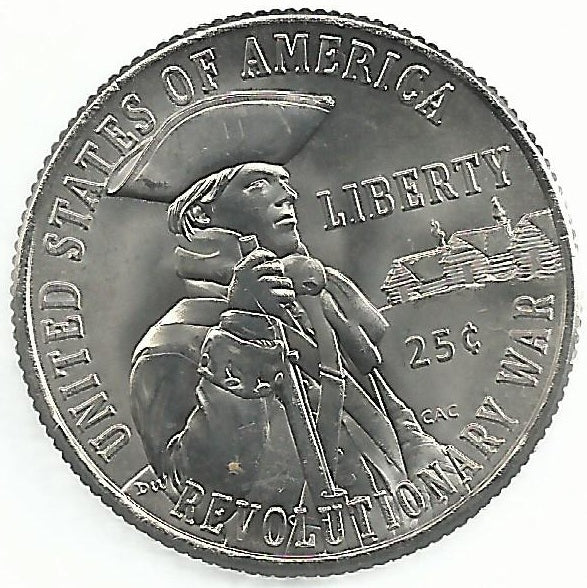 USA - 25 Cents 2026 (Km# 830) Guerra Revolucionária