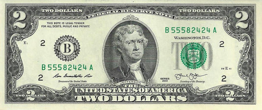 USA - 2 Dolares 2013 (# 538b)
