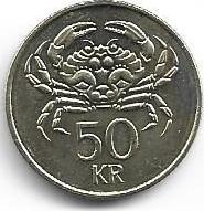 Islandia - 50 Kronur 2005 (Km# 31)