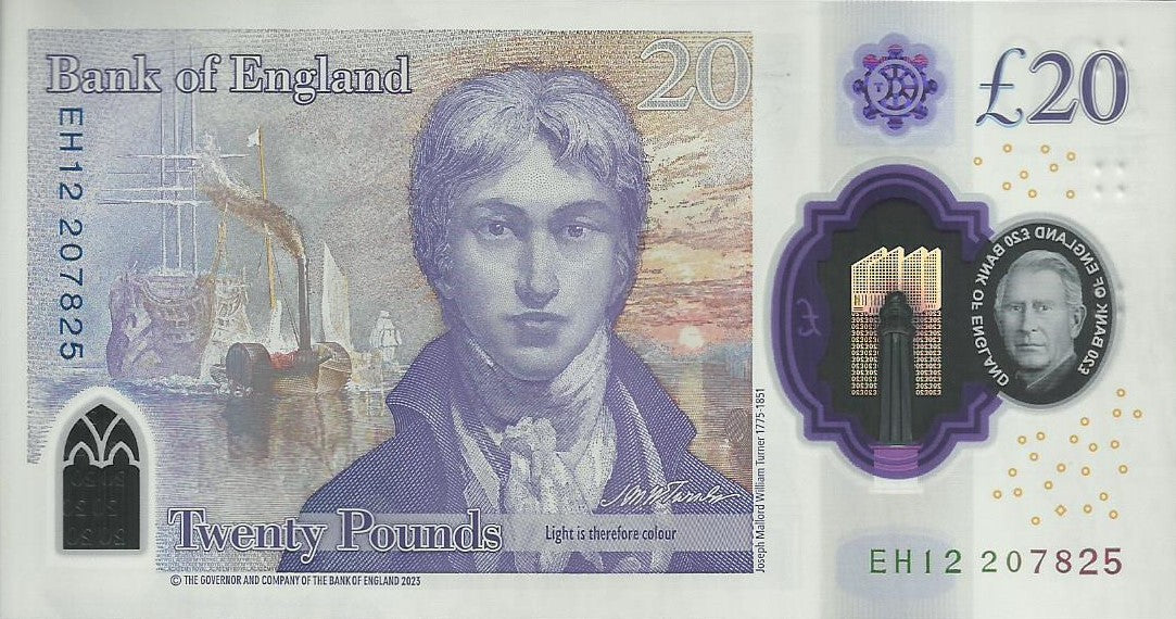 Inglaterra - 20 Libras 2023 (# W400)