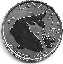 Canada - 50 Centimos 2019 (Km# 2746)  Copper Redhorse