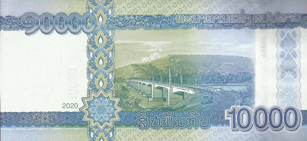Laos - 10000 Kip 2020 (# 44)