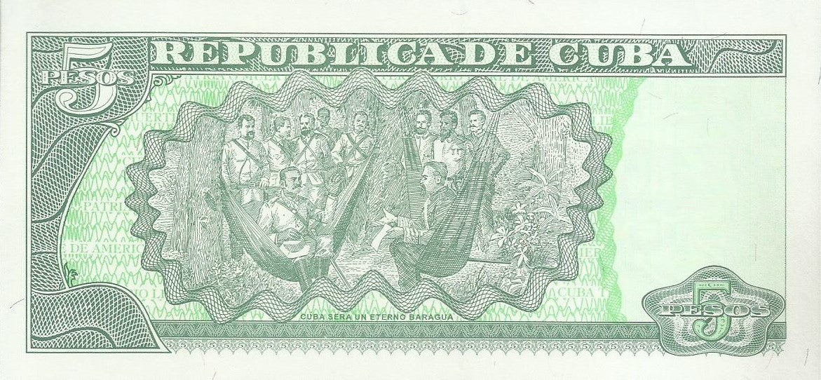 Cuba - 5 Pesos 2012 (# 116m)