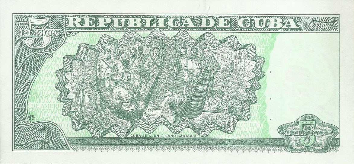 Cuba - 5 Pesos 2015 (# 116o)
