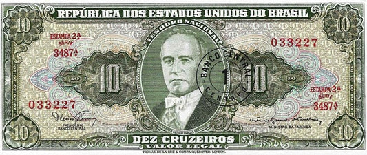 Brasil - 1 Centavo 1967 (# 183a)