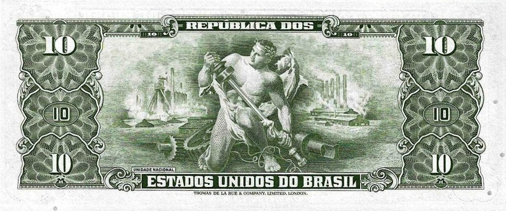 Brasil - 1 Centavo 1967 (# 183a)