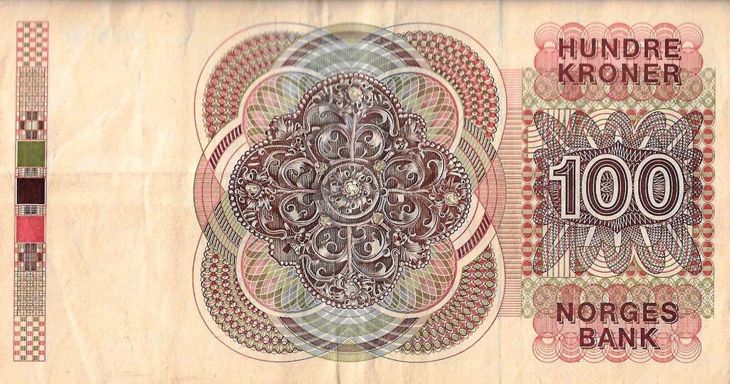 Noruega - 100 Kroner 1993 (# 43d)
