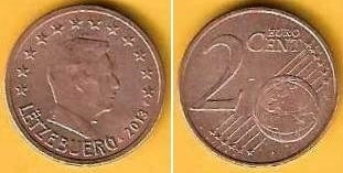 Luxemburgo - 2 Centimos 2013 (Km# 76)