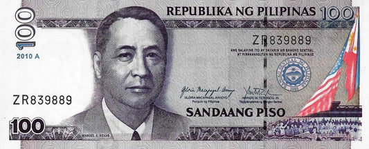 Filipinas - 100 Piso 2010 A (# 194b)