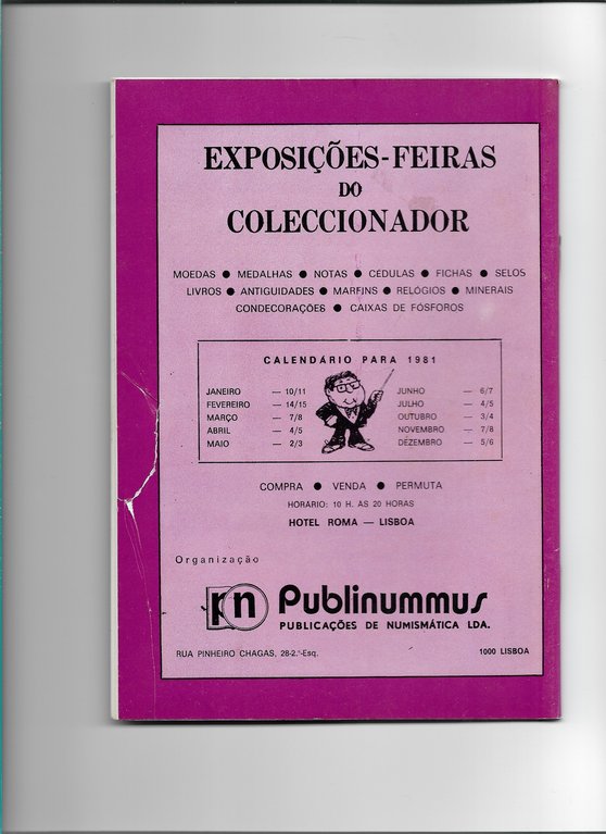 Revista Moeda - Setembro/Outubro 1981