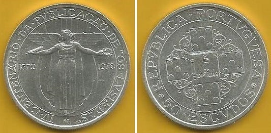 Portugal - 50$00 1972 (Km# 602) Lusiadas