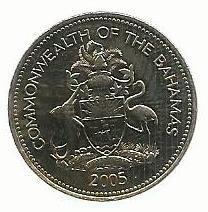 Bahamas - 25 Centimos 2005 (Km# 63.2)