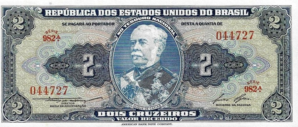 Brasil - 2 Cruzeiros 1958 (# 151b)
