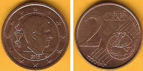 Luxemburgo - 2 Centimos 2015 (Km# 76)