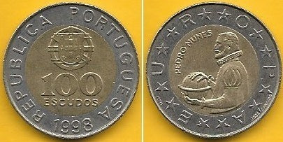 Portugal - 100$00 1998 (Km# 645.1)