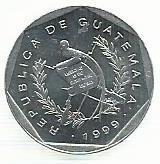 Guatemala - 1 Centavo 1999 (Km# 282)