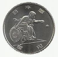 Japão - 100 Yen 2018 (Km# ..) Boccia