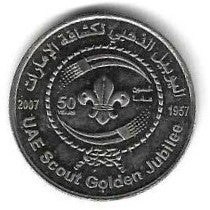 Emirados A. Unidos - 1 Dirham 2007 (Km# 96) UAE Scout