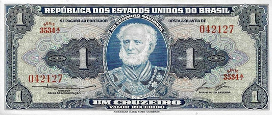 Brasil - 1 Cruzeiro 1958 (# 150d)