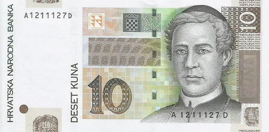 Croacia - 10 Kuna 2001 (# 38a)
