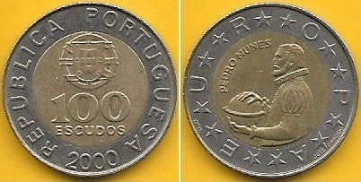 Portugal - 100$00 2000 (Km# 645.1)