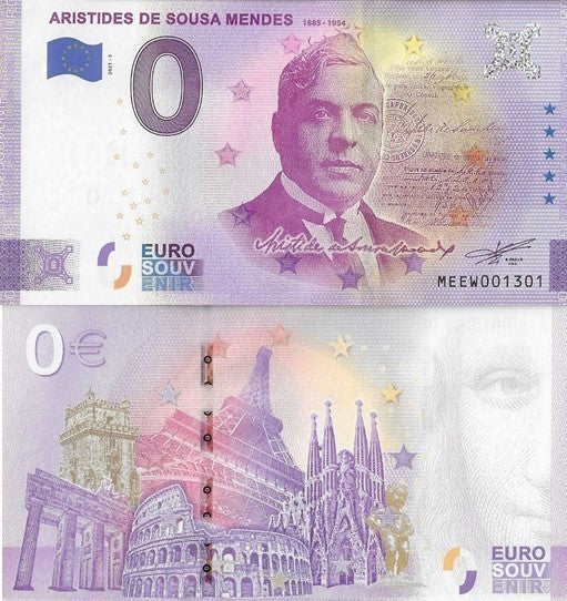 Portugal - 0 Euro 2021 (# Nl) Aristides Sousa Mendes