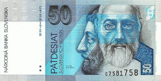Eslovaquia - 50 Korun 1993 (# 21a)