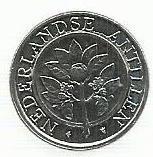 Antilhas Holandesas - 10 Centimos 1990 (Km# 34)