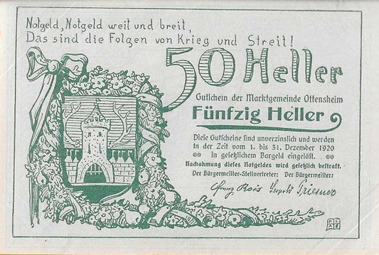 Austria - 50 Heller 1920 (# JPR0717)