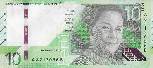 Peru - 10 Soles 2019 (# 196)
